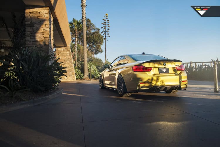 Austin Yellow BMW M4 Featuring Vorsteiner V-FF 102 Wheels