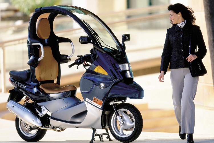The BMW C1 – BMW’s First Scooter