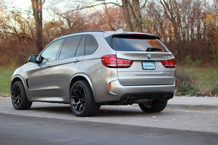 BMW F85 X5M_F86 X6M Carbon Fiber Diffuser-3