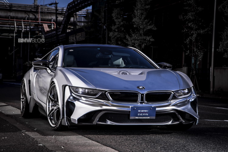 BMW i8 Cyber Edition gets an EVO bodykit