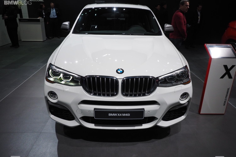 2016 Detroit Auto Show: BMW X4 M40i