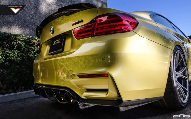 Austin Yellow BMW F82 M4 By European Auto Source