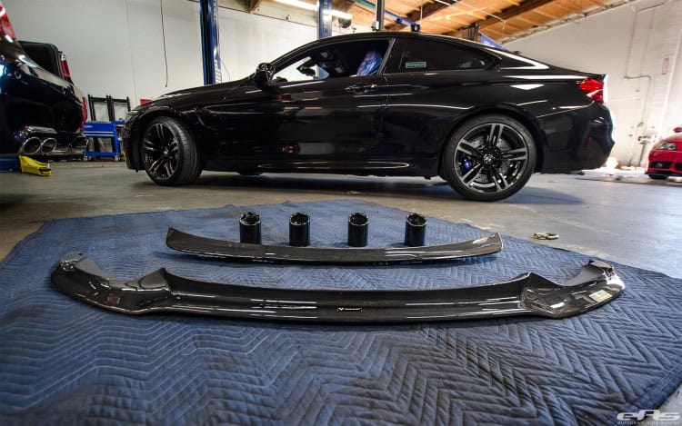 Black Sapphire Metallic M4 With Carbon Fiber Aerodynamics