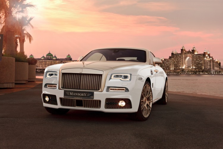 Mansory works their magic on a Rolls-Royce Wraith