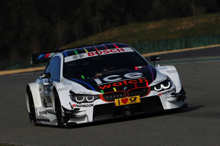 BMW M4 DTM performs a three-day test in Monteblanco