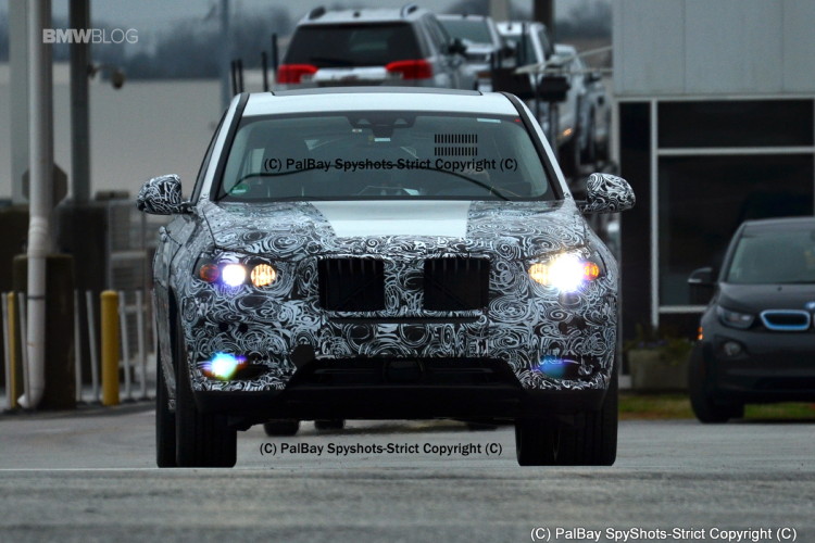 2017 BMW X3 M40i spotted during testing