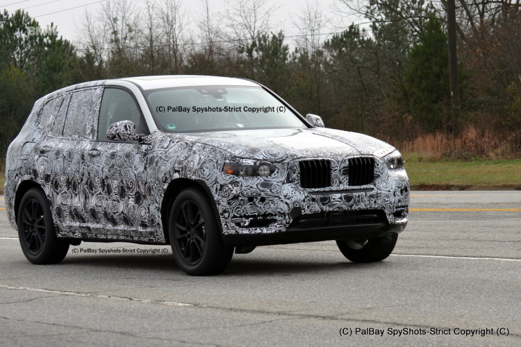 SPIED: 2017 BMW X3 M40i