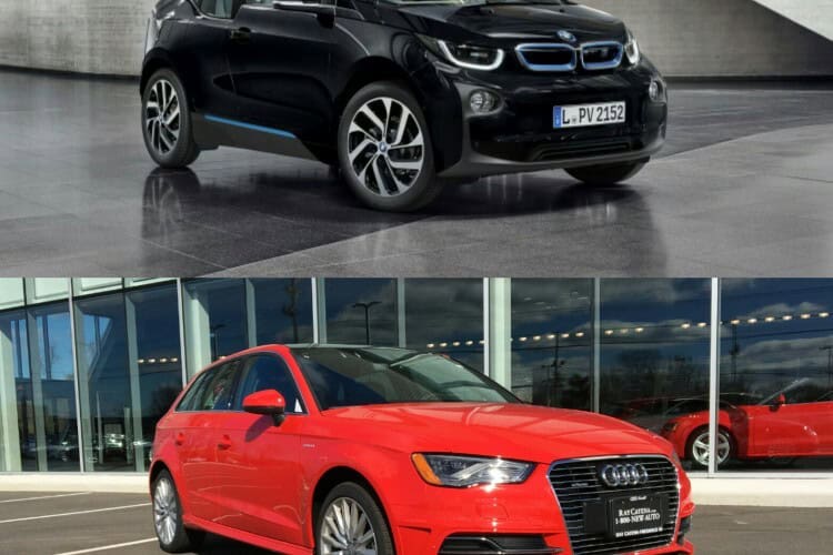 BMW i3 vs Audi A3 e-tron