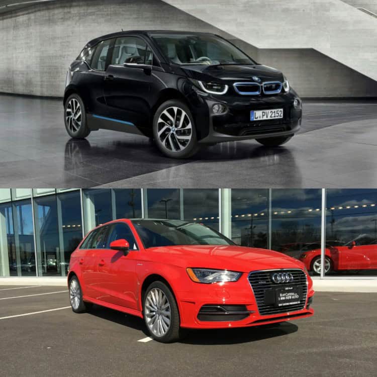 BMW-i3-vs-Audi-A3-e-tron