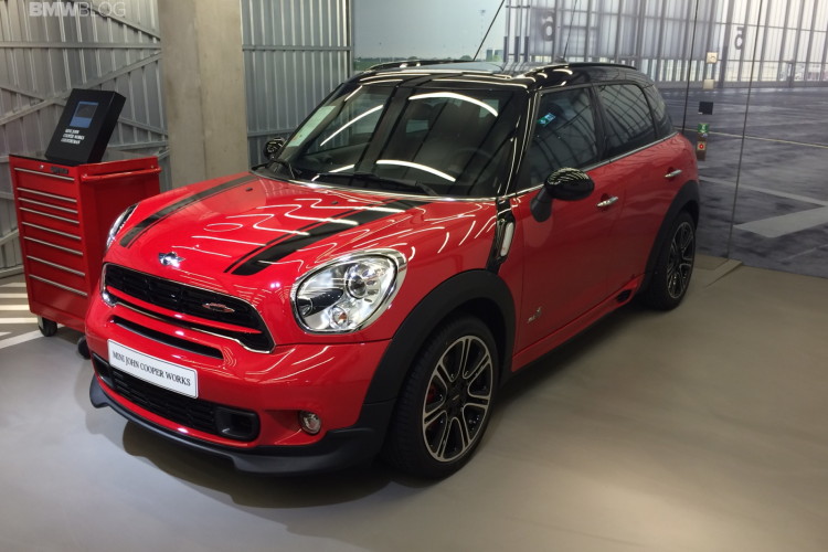 The new MINI display at the BMW Welt