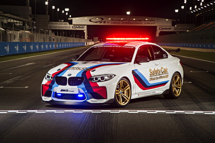 The new BMW M2 Coupé makes its debut as the MotoGP Safety Car in Qatar