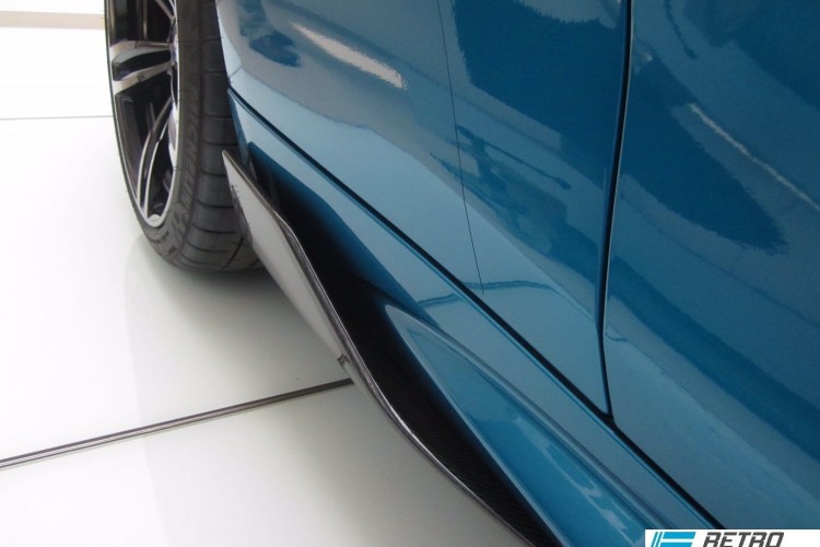 BMW M2 in Long Beach Blue gets M Performance Parts