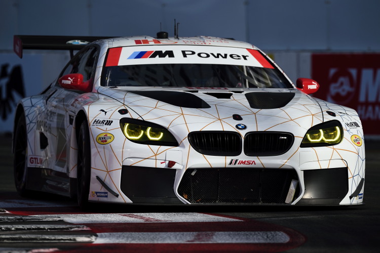 BMW Team RLL Finishes Bubba Burger Sports Car Grand Prix At Long Beach 5th and 10th