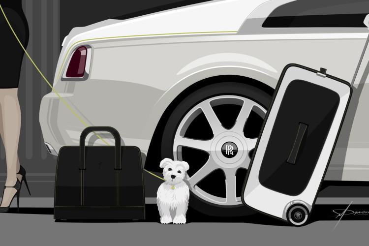 Rolls-Royce Wraith Luggage Collection costs more than a BMW 3 Series
