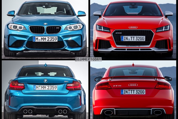 Auto Bild: Audi TT RS vs BMW M2