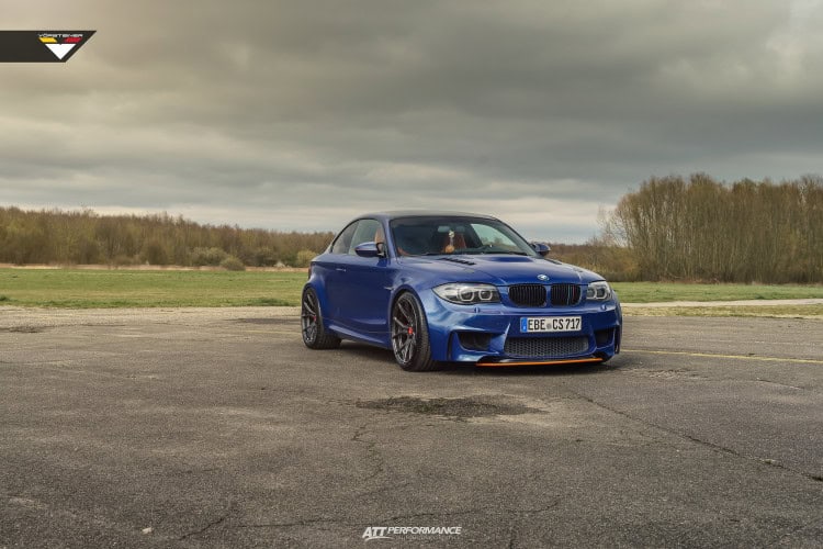 A Gorgeous BMW 1M Upgraded With Vorsteiner V-FF 103 Wheels