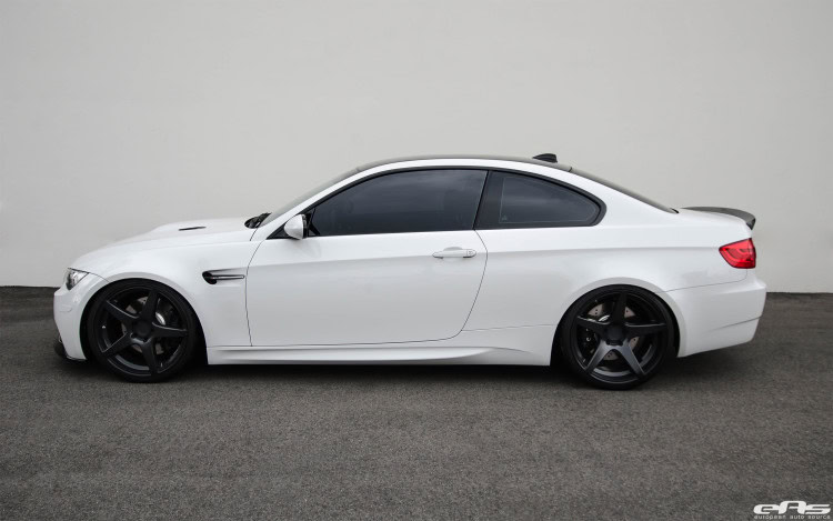 Alpine White BMW E92 M3