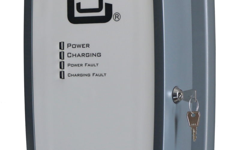 ClipperCreek HCS-50 with 40 amps available to the vehicle