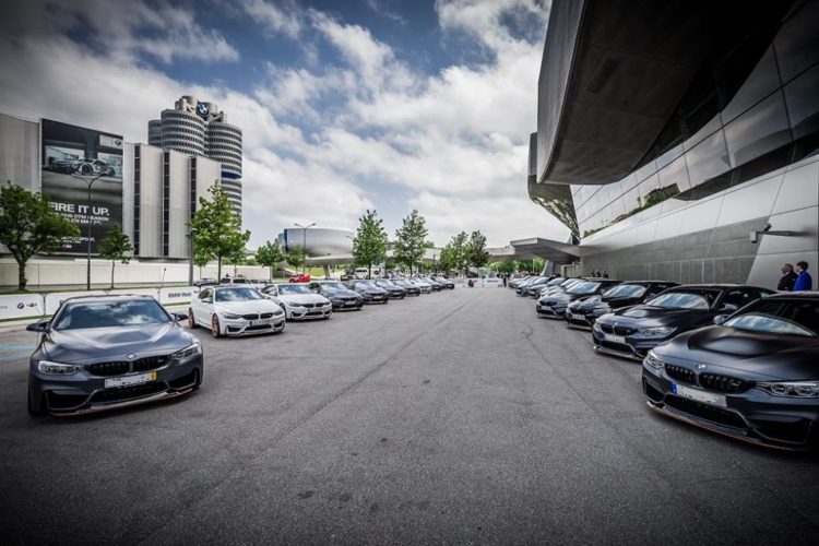 45 BMW M4 GTS, over 33,000 hp delivered at BMW Welt today