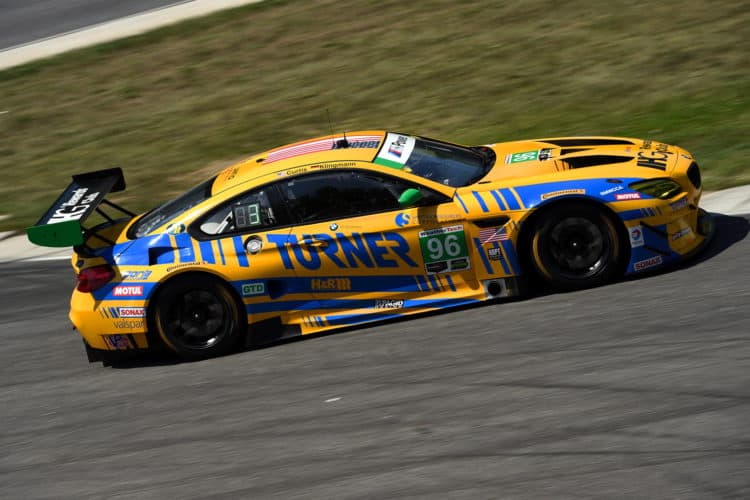 Turner BMWs recorded strong top-ten results in the Northeast Grand Prix