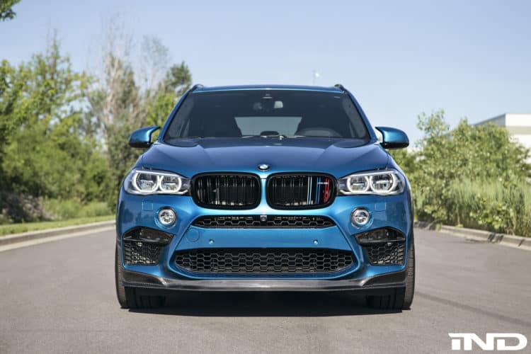 Long Beach Blue BMW X5 M gets a makeover
