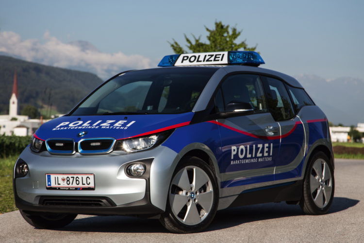 BMW i3 Cars for Austrian Police Force