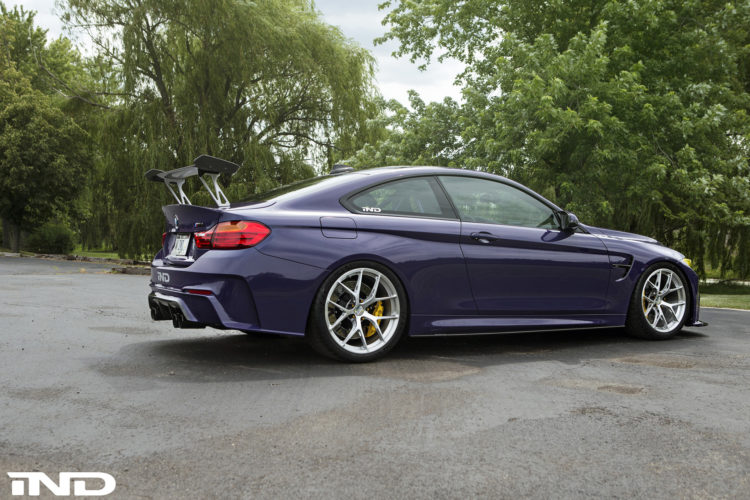 Purple BMW M4 Build By IND DIstribution 2