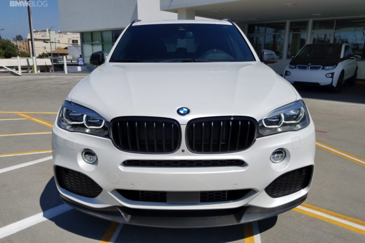 BMW X5 xDrive35d upgraded with M Performance Parts
