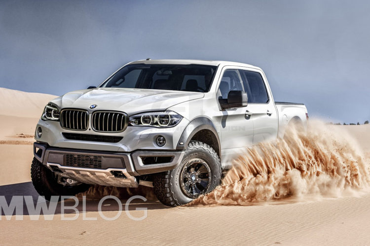 This BMW pickup truck could play in “Transformers”