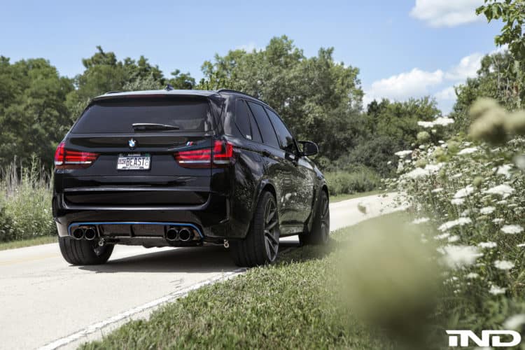 Black Sapphire Metallic BMW F85 X5M By IND Distribution