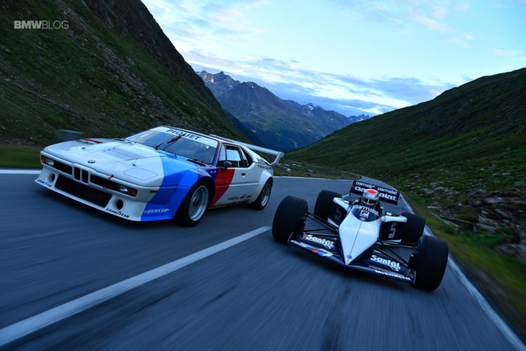 Nelson Piquet Jr drives rare BMW cars on Timmelsjoch High Alpine Road