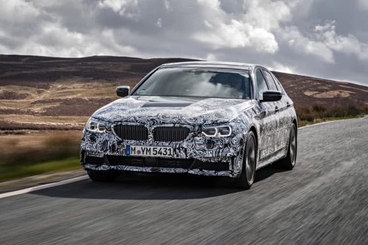 Prototype G30 BMW 5 Series test drives impress journalists