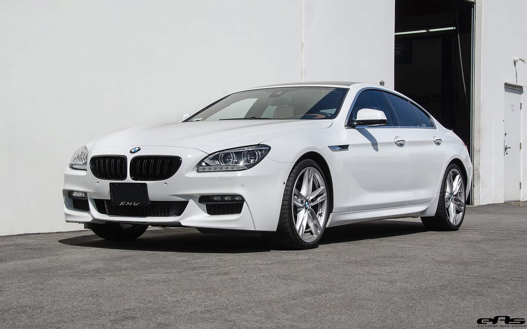 Alpine White BMW 650i Gets Visual Refreshments Installed