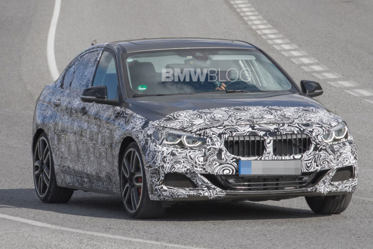 BMW testing a 1 Series Sedan M Performance in Spain