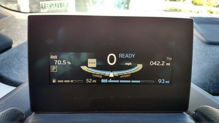 After driving 42 miles on the highway I still had 70.5% SOC and an estimates 93 miles or range remaining. My 2014 i3 REx doesn't even go 93 miles per charge! The range of the 2017 is a substantially greater than previous i3s, even more than the EPA rating would seem to advertise. 