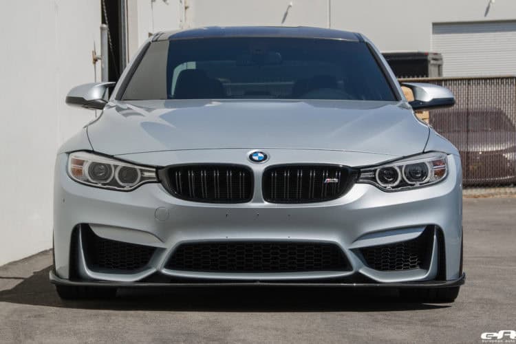 This Silverstone Metallic BMW M3 gets a wide range of performance parts
