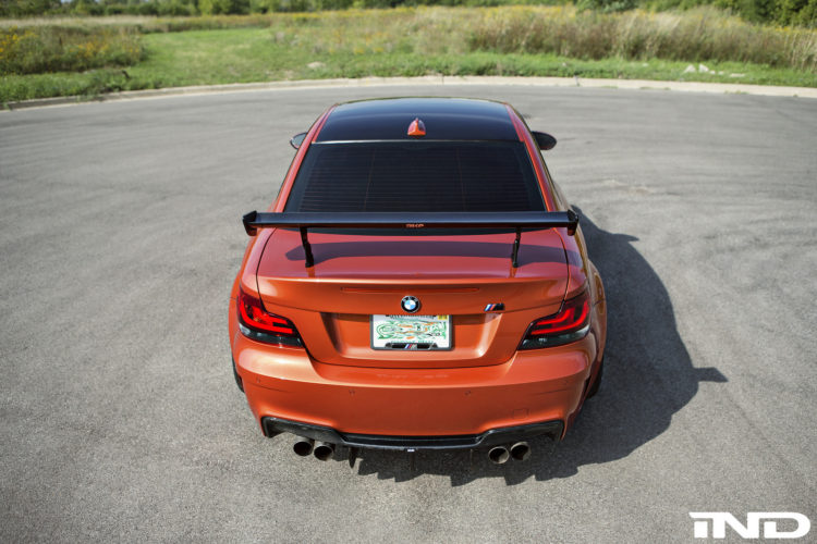 Valencia Orange BMW 1M Tuned By IND Distribution Image 13