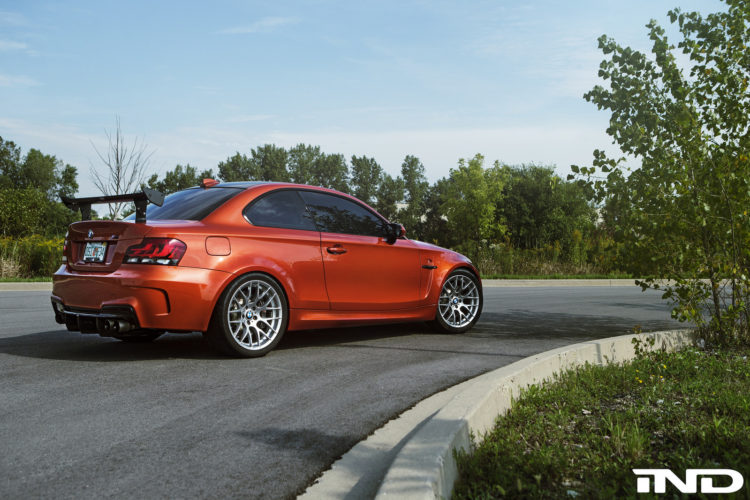Valencia Orange BMW 1M Tuned By IND Distribution