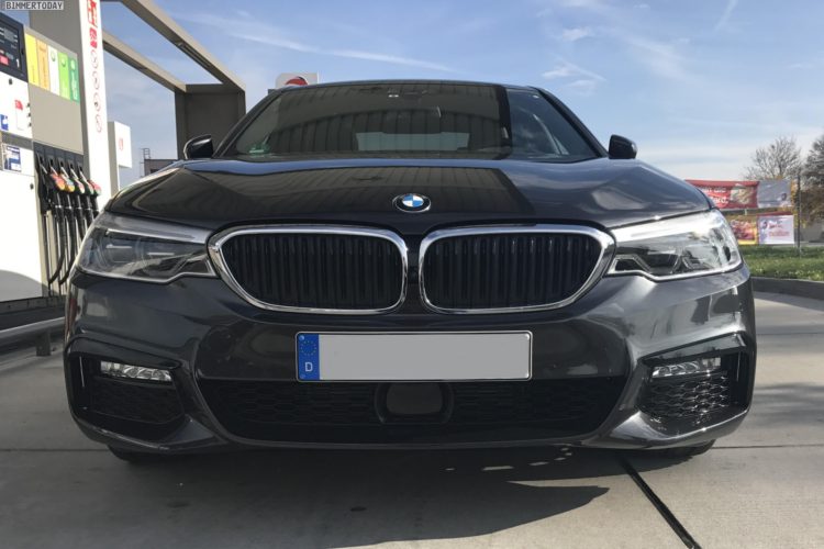 New real life photos show the 2017 BMW 530d with the M Sport Package