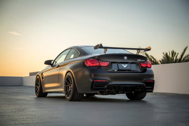 Black BMW M4 GTS By Vorsteiner Photoshoot