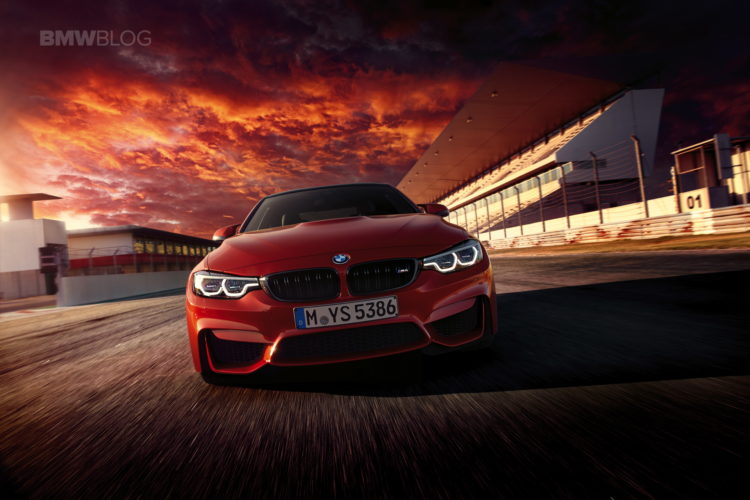 In Action: The new 2017 BMW M4 Coupe, BMW M4 Convertible and BMW M3 Sedan