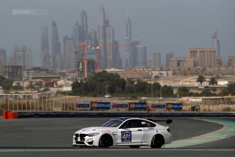 BMW M4 GT4 masters first endurance test in Dubai
