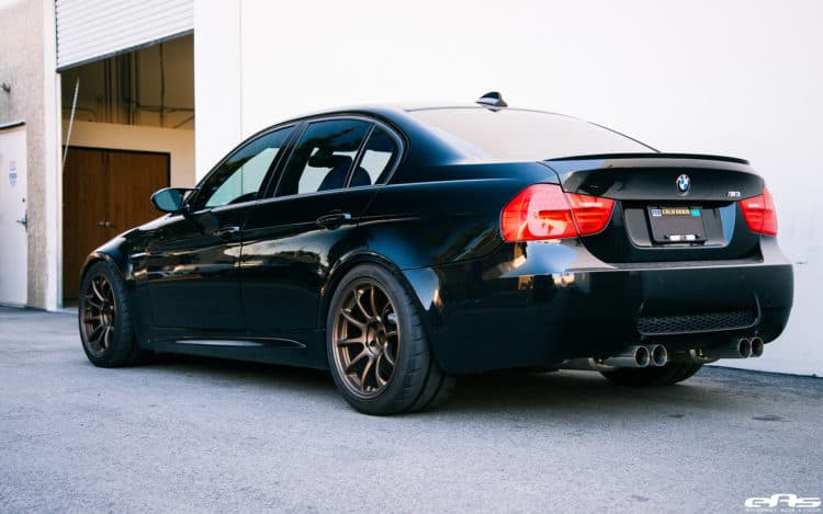 Jerez Black BMW E90 M3 Sedan Gets A Few Tweaks