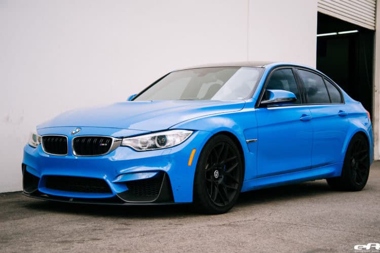 Yas Marina Blue BMW M3 gets some racing upgrades