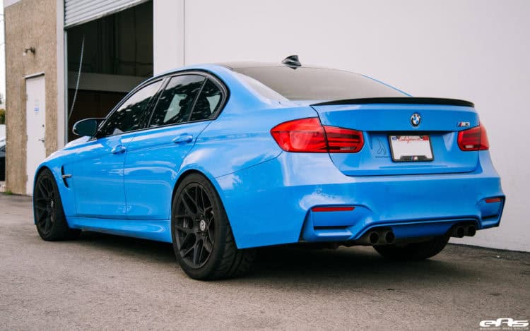 Yas Marina Blue BMW M3 Looking Clean & Impressive Image 7