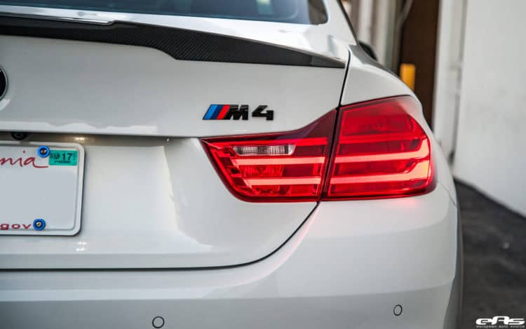 Alpine White BMW M4 With A Competition Package Gets Aftermarket Goodies