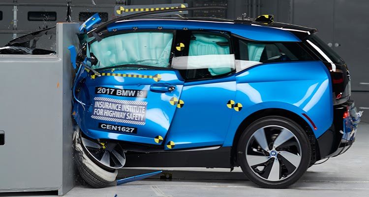 Tesla, BMW fall short in electric vehicle crash tests