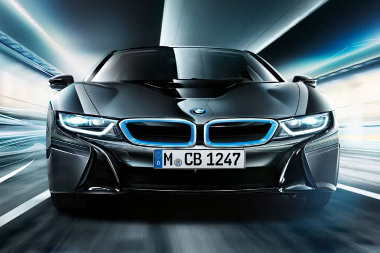 Wallpapers: BMW i8 Protonic Frozen Black Edition