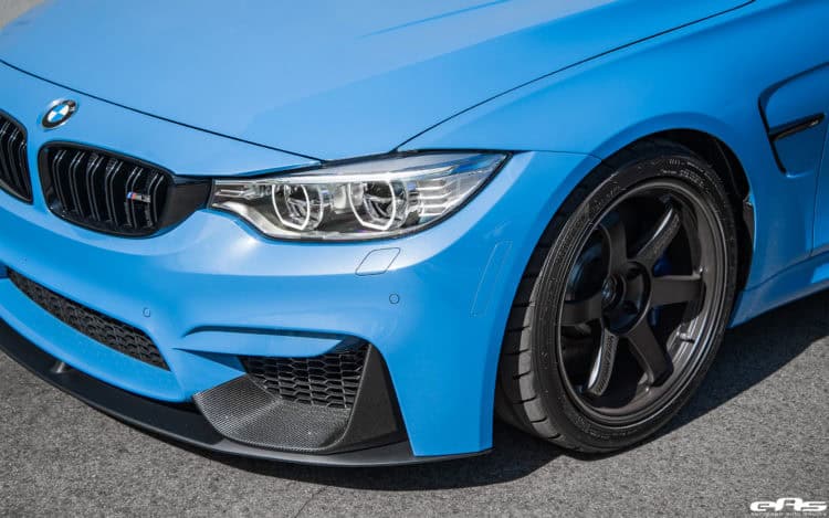 Yas Marina Blue BMW M3 With M Performance Goodie