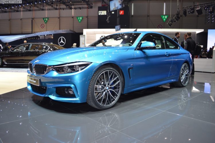 2017 Geneva: BMW 440i Facelift in Snapper Rocks Blue